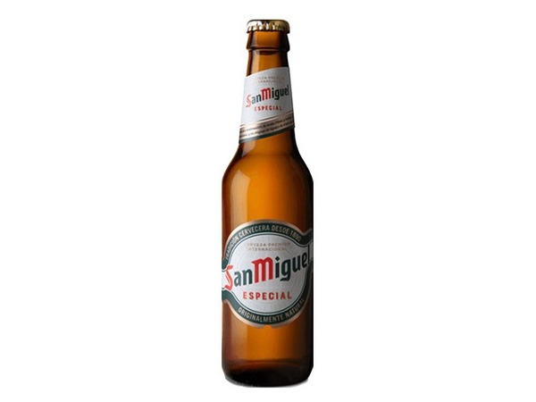 San Miguel bottle