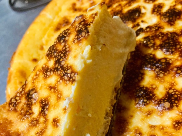 Tarta de queso de horno casera