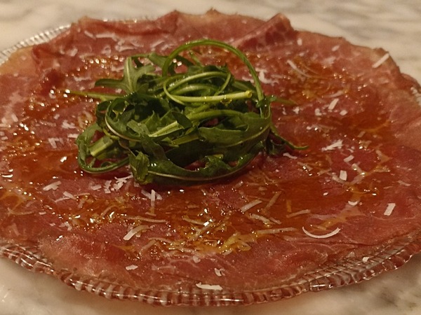 Carpaccio de wayu