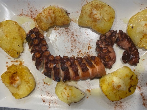 Pulpo Estilo brasa