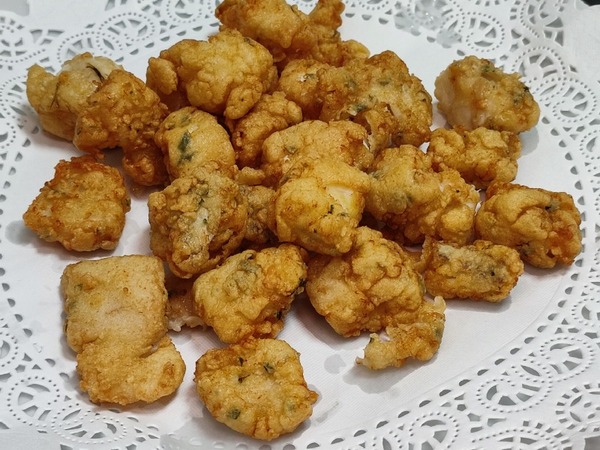 Bocaditos de Pescado de Roca al Limón