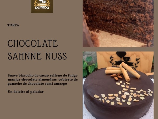 Torta Sahnne Nuss