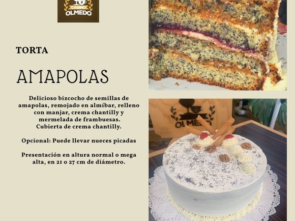 Torta Amapolas