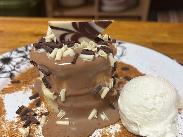 Bolo de biscoito feito por Fátima