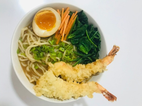 RAMEN MISO CON LANGOSTINO