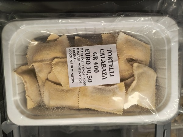 TORTELLI DI ZUCCA 400 GR