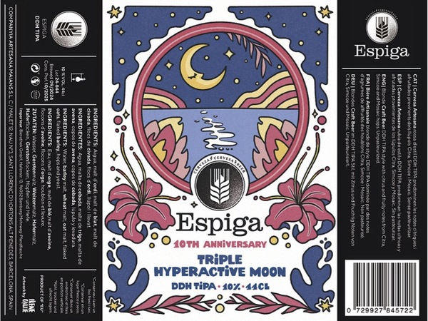 Espiga Triple Hyperactive Moon