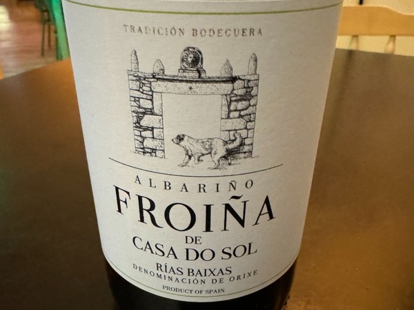 FROINA Casa do Sol Albariño