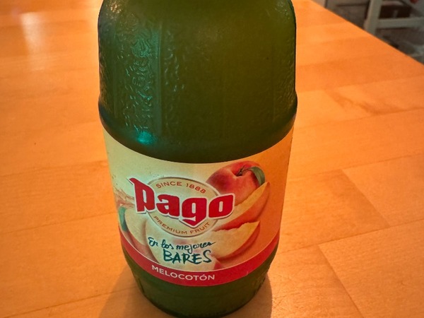 SUCO DE PÊSSEGO