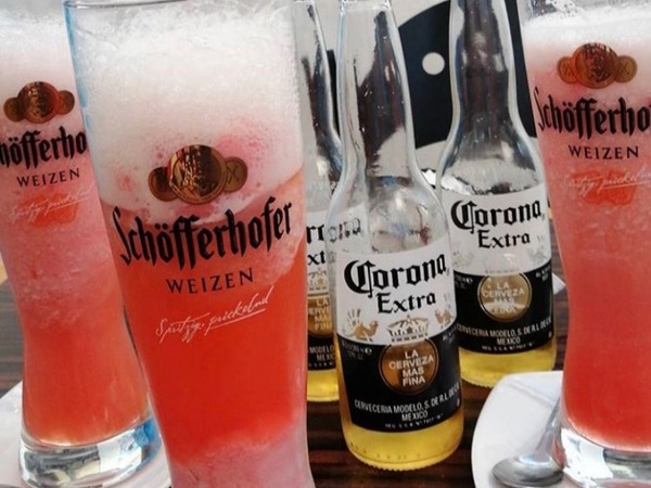 Canelazo Corona, Heineken, Sol, Budweisser, Royal  